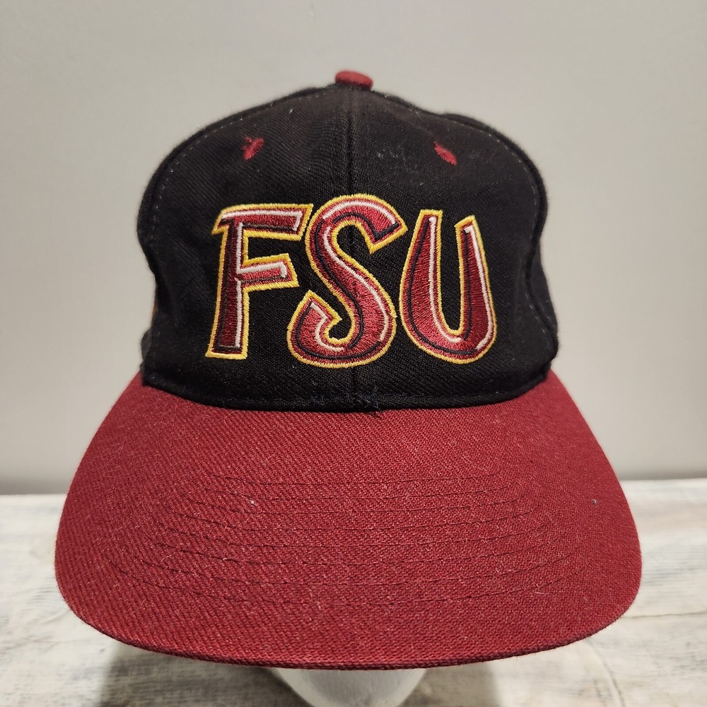 Florida State Seminoles Top of the World Graffiti Style 7 1/8 Fitted Hat DAMAGE